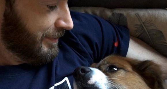 PHOTOS: Chris Evans leaves fans' hearts melting with joy by documenting a funny moment with his pet dog Dodger - www.pinkvilla.com