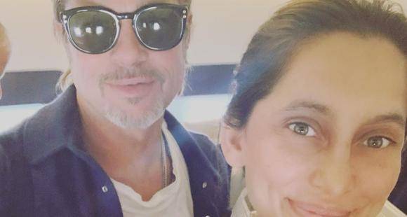 Brad Pitt crossed paths with Indian diva Anusha Dandekar on a 10 hour flight and we're jealous of her - www.pinkvilla.com - India