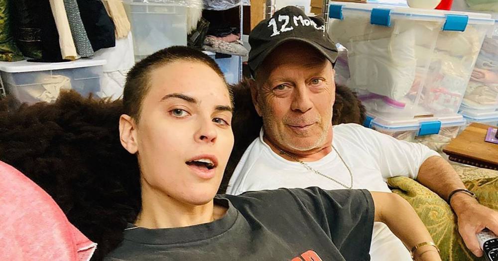 Bruce Willis and Daughter Tallulah Take a Selfie While Quarantined With Demi Moore - www.usmagazine.com