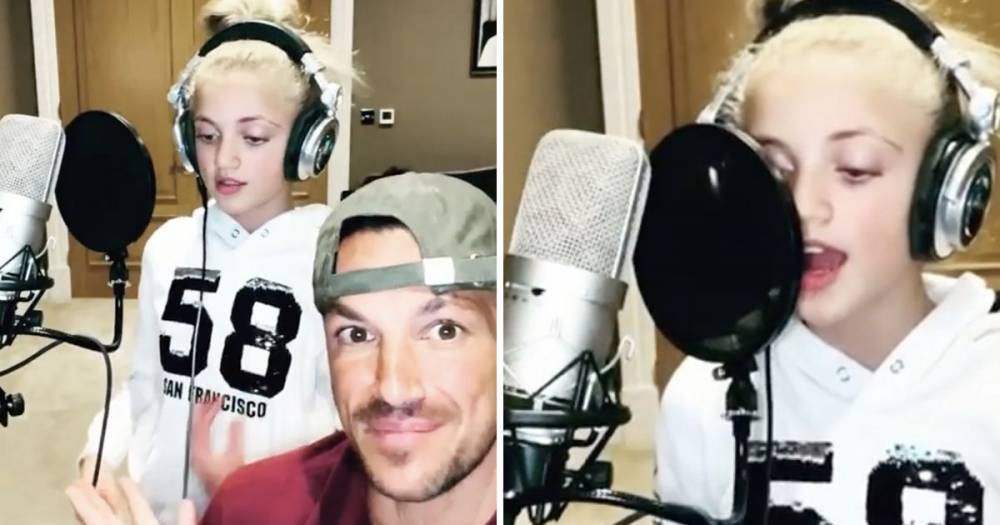 Peter Andre and Katie Price’s daughter Princess stuns with incredible singing voice as she covers Bruno Mars - www.ok.co.uk