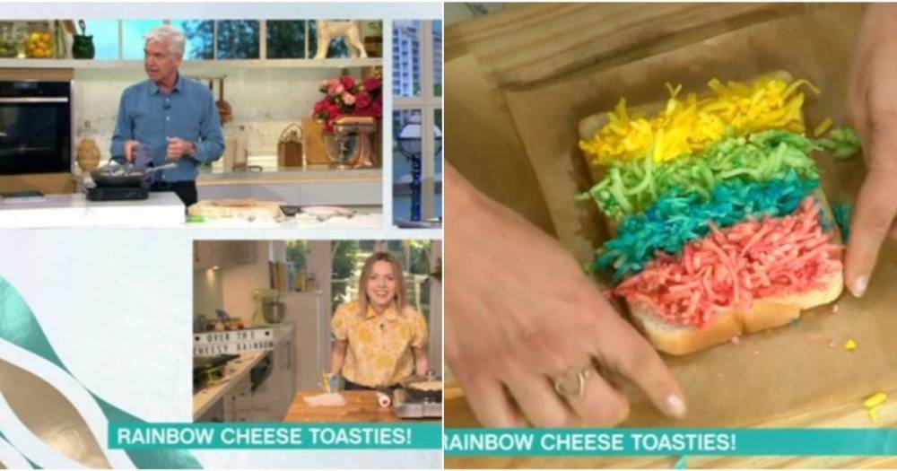 Phillip Schofield brands This Morning cook's rainbow cheese toastie 'a mess' - but here's how you can make it yourself - www.manchestereveningnews.co.uk