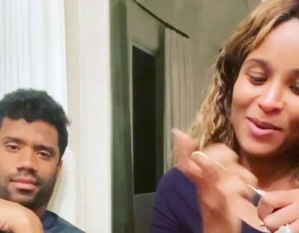 Russell Wilson’s Reaction to Ciara Doing Her Nails Is Priceless - www.eonline.com