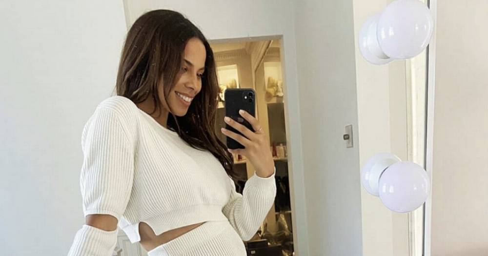 Rochelle Humes reveals she took a blood test at 13 weeks to find out gender of her baby - www.ok.co.uk