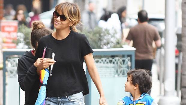 Halle Berry Reveals How She Uses Her Son, 6, ‘As Workout Equipment’ While ‘Goofing Around’ At Home - hollywoodlife.com