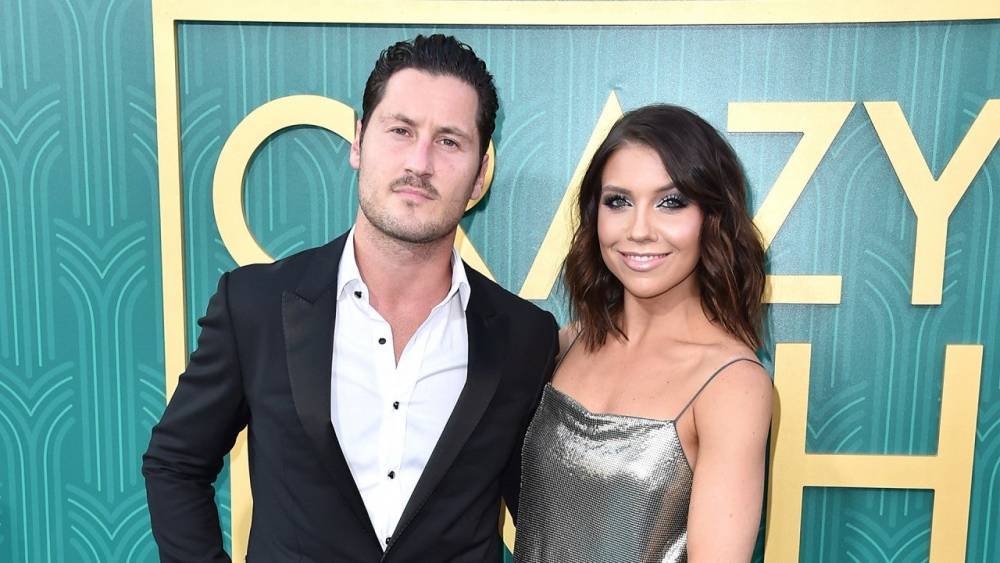 Watch Val Chmerkovskiy Get an At-Home Haircut from Wife Jenna Johnson - www.etonline.com