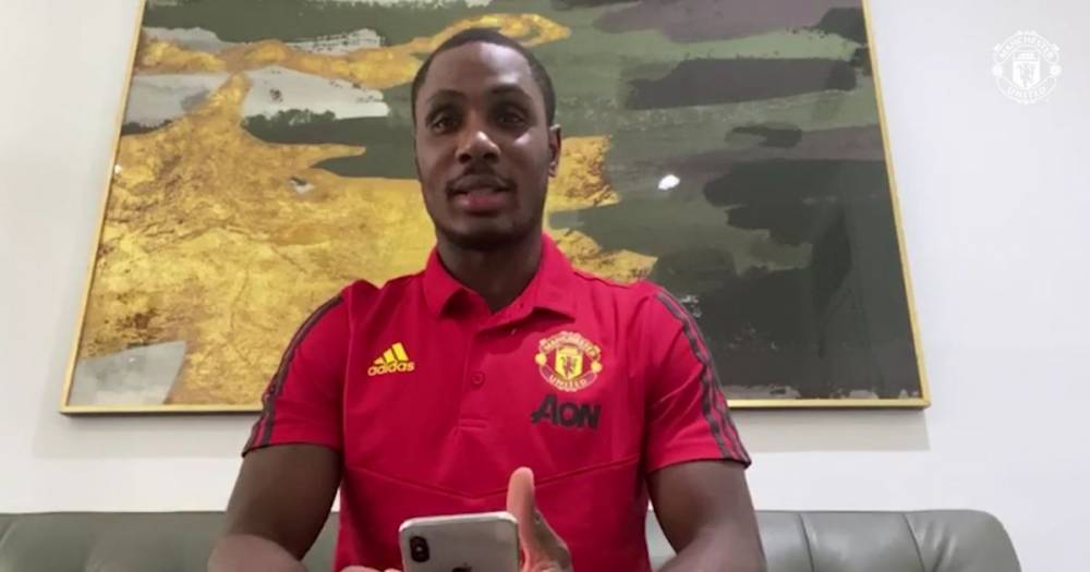 How Manchester United hero surprised Odion Ighalo after signing - www.manchestereveningnews.co.uk - China - Manchester - Nigeria - city Shanghai