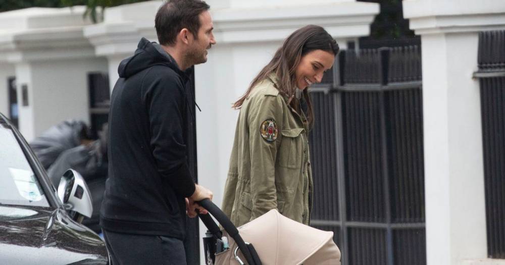 Christine and Frank Lampard enjoy walk with adorable daughter Patricia for essential shopping trip - www.ok.co.uk - London