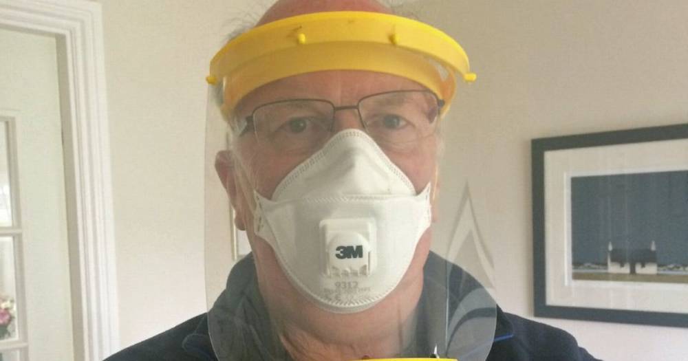 Balloch grandad uses his 3D printer to make face shields for NHS and care staff - www.dailyrecord.co.uk - Britain