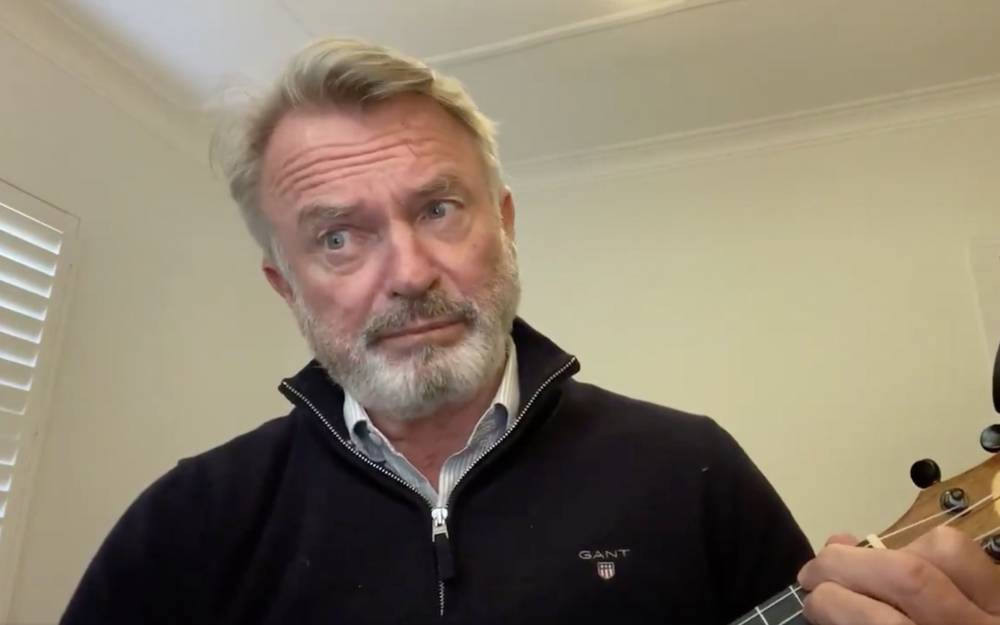 Sam Neill Gon’ Give It To You With Slowed Down ‘Uptown Funk’ Cover - etcanada.com