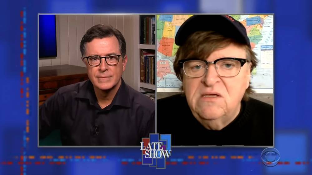 Michael Moore Tells Stephen Colbert Why He Chose To Make New ‘Planet Of The Humans’ Documentary - etcanada.com