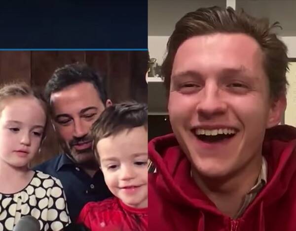See Tom Holland Surprise Jimmy Kimmel’s Son Billy as Spider-Man on His Birthday - www.eonline.com