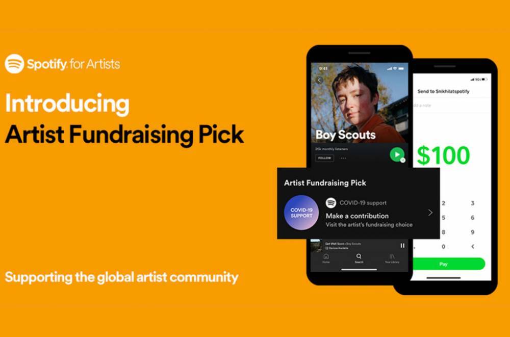 Artists Can Now Fundraise Through Spotify, for Themselves or Charity - www.billboard.com