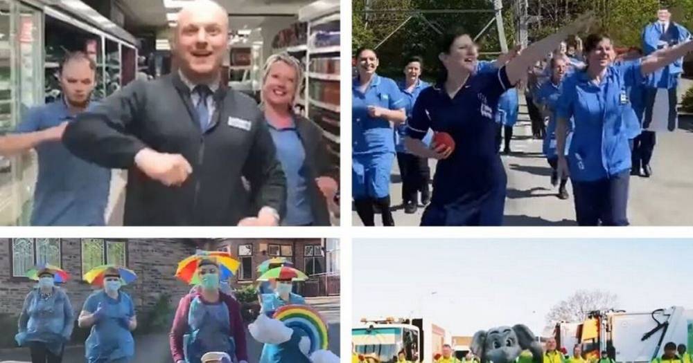Bolton's going mad for Amarillo - Key workers across town take on Peter Kay's challenge - www.manchestereveningnews.co.uk