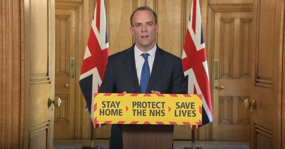 UK risks a second lockdown if people don't stick to current rules, Dominic Raab says - www.manchestereveningnews.co.uk - Britain