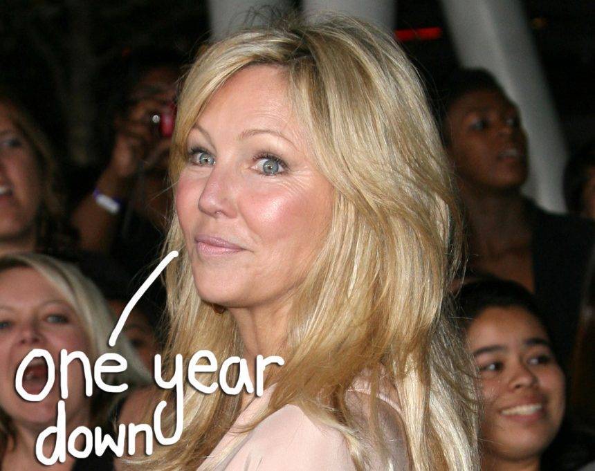Heather Locklear In ‘A Great Place’ Celebrating One Year Of Sobriety! - perezhilton.com