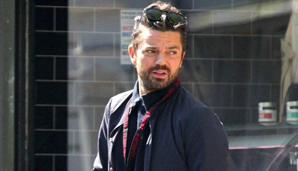 Dominic Cooper Grabs Some Essentials on a Trip to Town - www.justjared.com - London