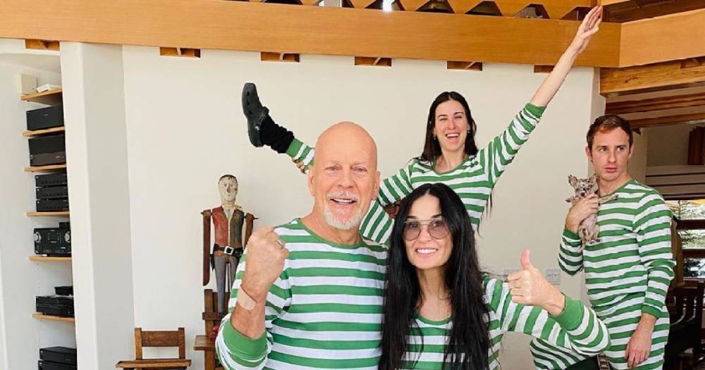 Demi Moore and Bruce Willis in Quarantine With Their Family: See Photos of the Group Bonding - www.usmagazine.com