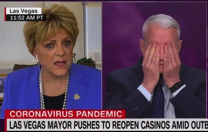 Anderson Cooper Shreds ‘Ignorant’ Las Vegas Mayor For Bonkers Proposal To Reopen Casinos In The Middle Of A Pandemic: ‘Really Irresponsible’ - etcanada.com - Las Vegas - county Anderson - city Sin - county Cooper