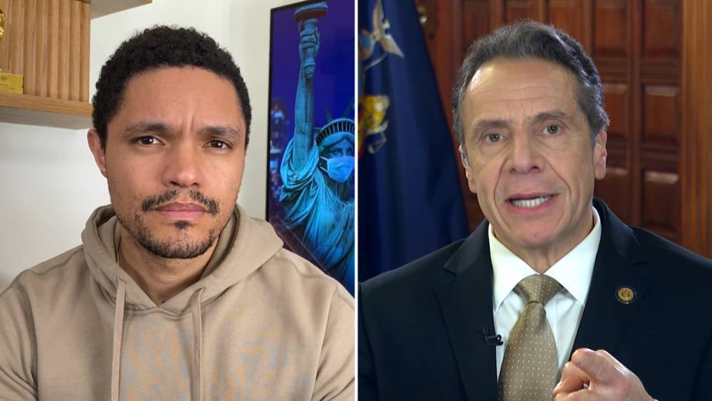 ‘The Daily Social Distancing Show with Trevor Noah’ Scores First Late-Night Interview With New York Governor Andrew Cuomo - deadline.com - New York - New York - county Andrew