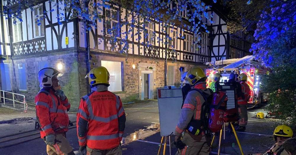 Fire breaks out at historic former mental health hospital in Rochdale - www.manchestereveningnews.co.uk