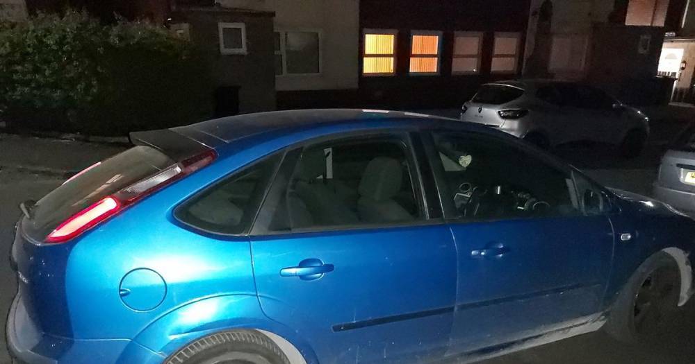 Police say 'see you soon' after man abandoned car but left phone in vehicle - www.manchestereveningnews.co.uk - Manchester