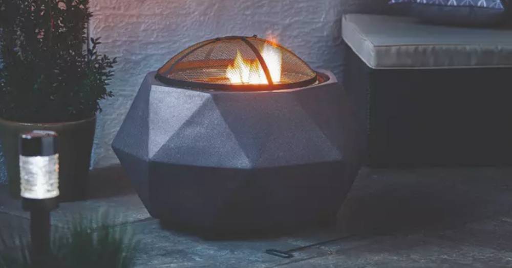 Aldi are selling affordable log burners and fire pits to light up your lockdown - www.ok.co.uk