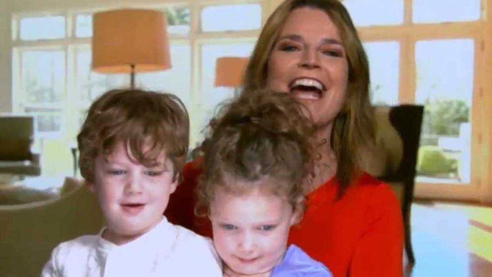Savannah Guthrie's Kids Steal the Show When They Join Their Mom on the 'Today' Show - www.etonline.com - county Guthrie