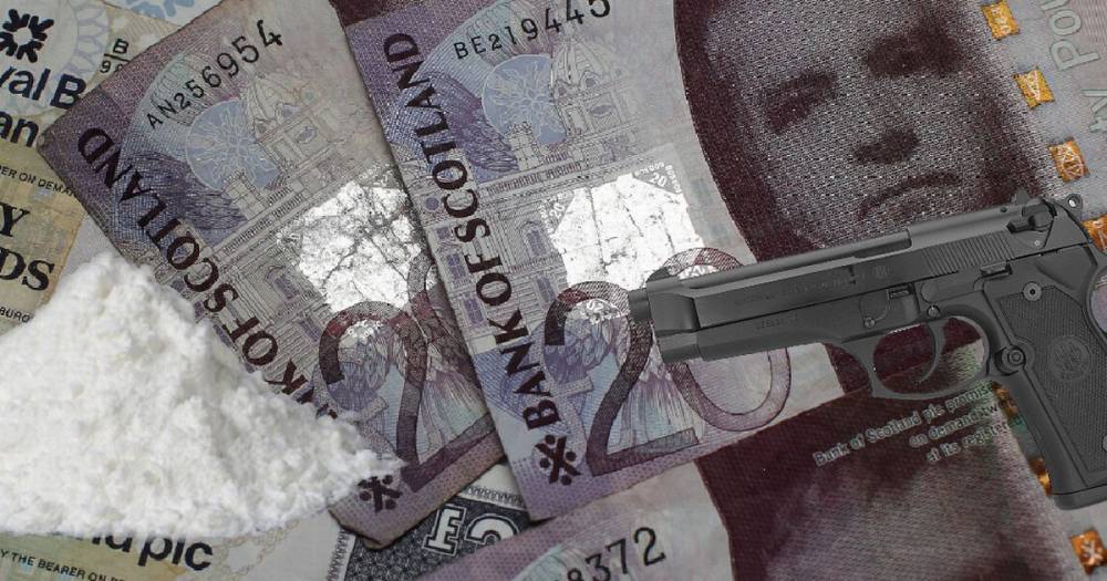 Scots cops seize £1m dirty cash, £2.5m drugs and guns in series of property raids - www.dailyrecord.co.uk - Scotland