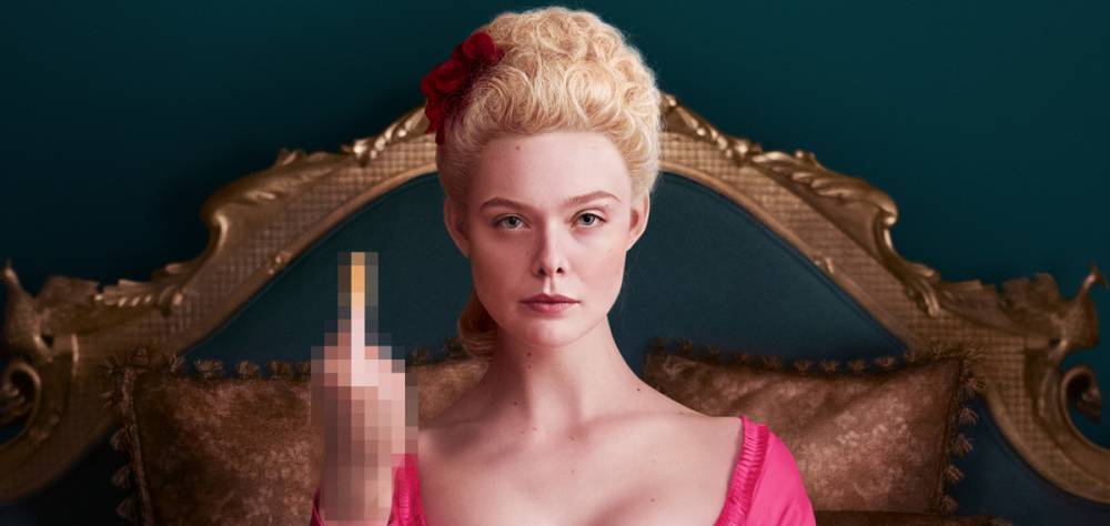 Elle Fanning Gives the Finger on 'The Great' Poster, Trailer Also Debuts! - www.justjared.com - Russia