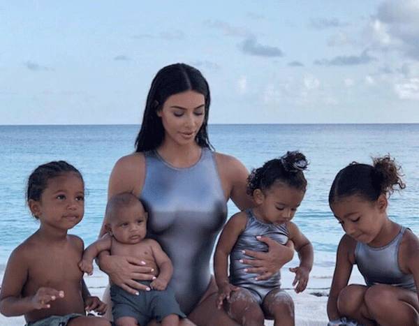 Kim Kardashian Reveals the "Problem" She's Having With Her Kids Amid Social Distancing - www.eonline.com - Los Angeles - Chicago