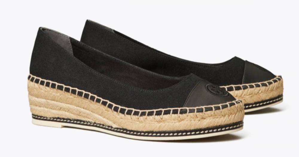 These Tory Burch Espadrille Wedges Are a Chic Upgrade of the Classic Shoe - www.usmagazine.com