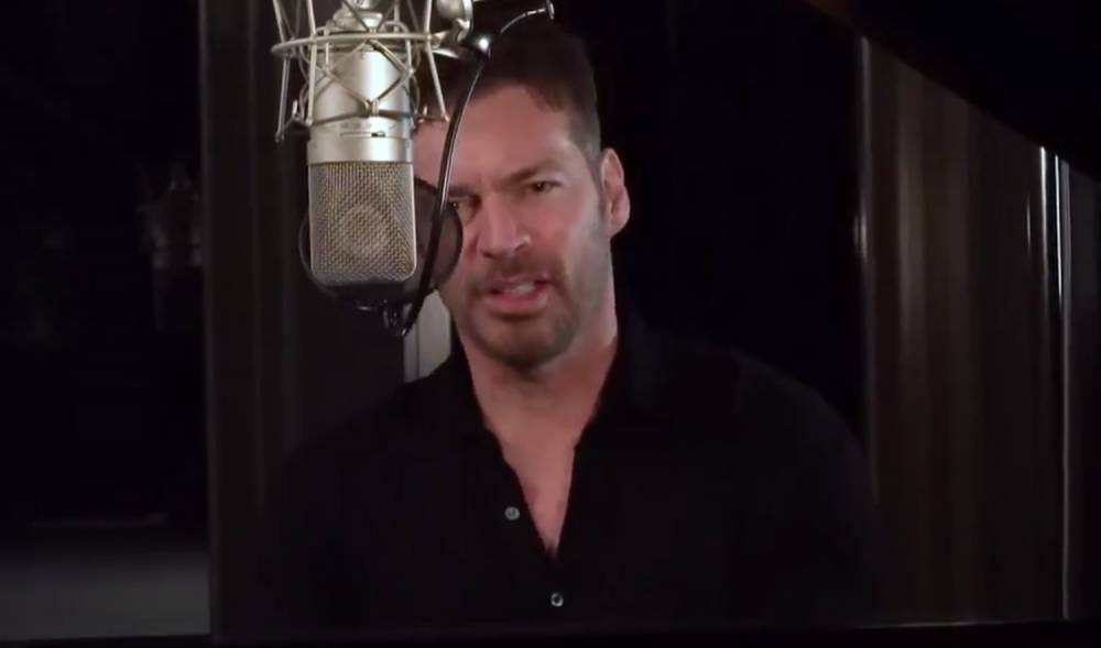 Harry Connick Jr. Performs National Anthem, Narrates Draft-A-Thon - www.justjared.com