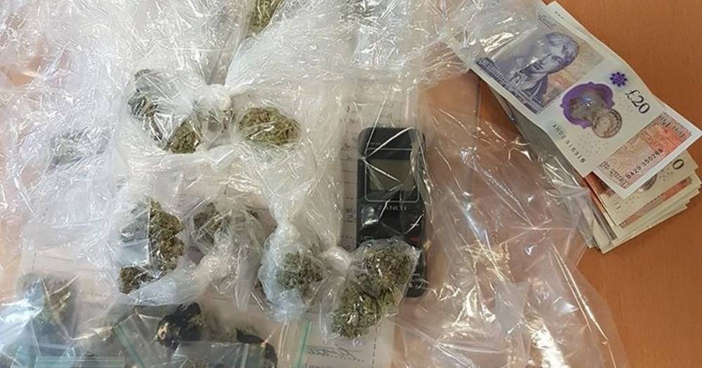 15-year-old arrested after police find him in possession of cannabis, cash and burner phones at Chorlton Water Park - www.manchestereveningnews.co.uk - Manchester