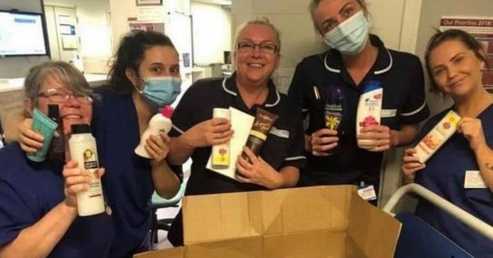 Nursing staff given essential items donation by local grocery - www.manchestereveningnews.co.uk