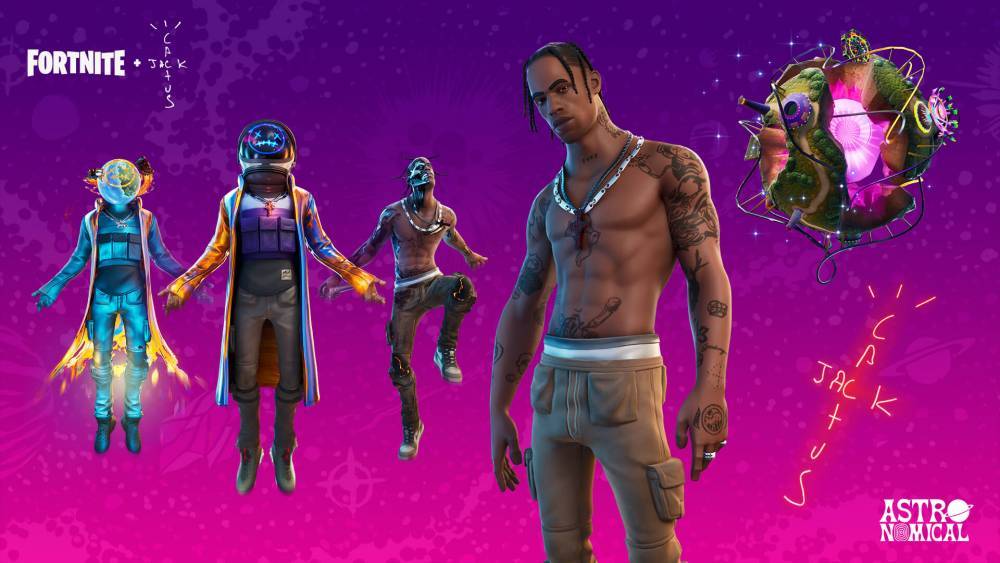 Travis Scott Destroys ‘Fortnite’ All-Time Record With 12.3 Million Live Viewers - variety.com - county Scott