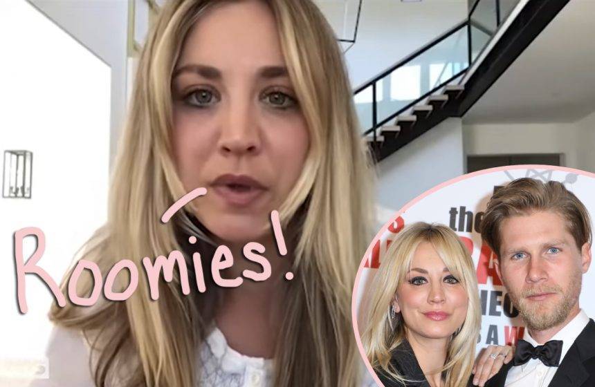 Kaley Cuoco Jokes She’s Only Living With Husband Karl Cook During The Quarantine: ‘We Just Moved In… And I Like Him!’ - perezhilton.com