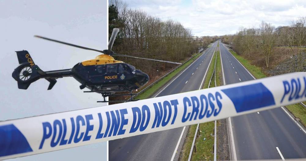 Helicopter dispatched to Kilmarnock as police chase high-speed stolen car - www.dailyrecord.co.uk