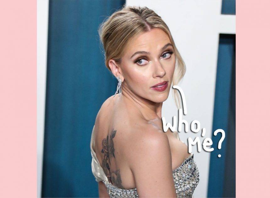 Scarlett Johansson Calls Herself A ‘Second Choice’ Star: ‘I’ve Been Rejected Constantly’ - perezhilton.com
