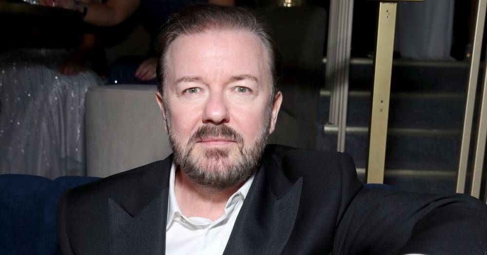 Ricky Gervais slams 'millionaire celebrities' lecturing people on 'coffee jars' while NHS save lives - www.ok.co.uk