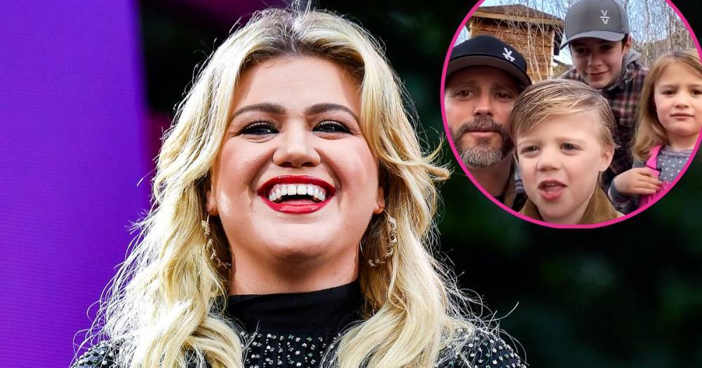 Kelly Clarkson’s Husband Brandon Blackstock and Their Kids Send Her Birthday Wishes in Adorable Video - www.usmagazine.com