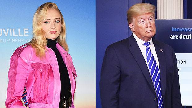 Sophie Turner Begs Fans Not To Drink Bleach After Trump’s Viral Speech: He Is ‘A Moron’ — Watch - hollywoodlife.com