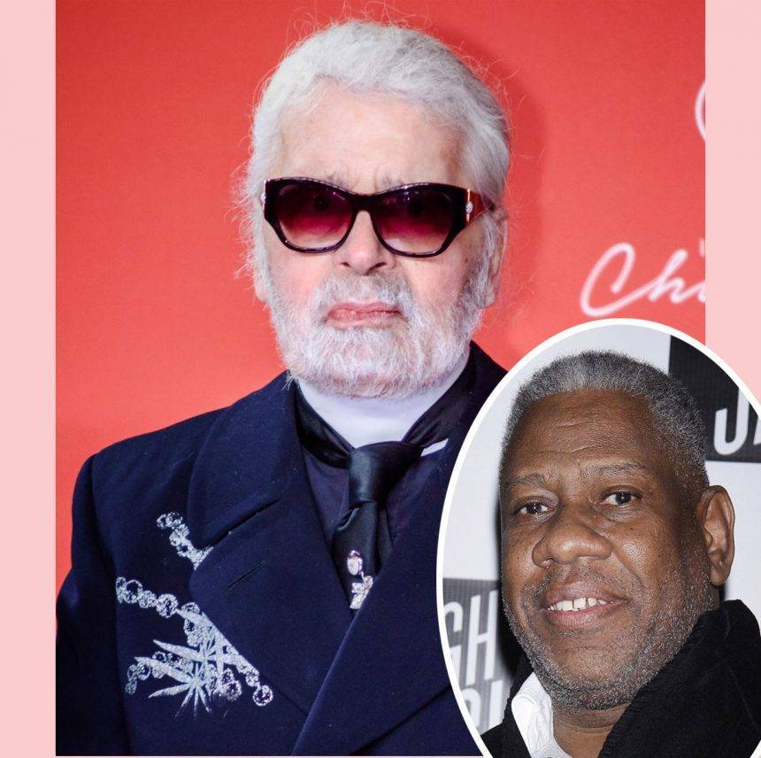 Former Vogue Editor André Leon Talley Claims Karl Lagerfeld Suffered Childhood ‘Abuse’ From His Mother In New Memoir - perezhilton.com