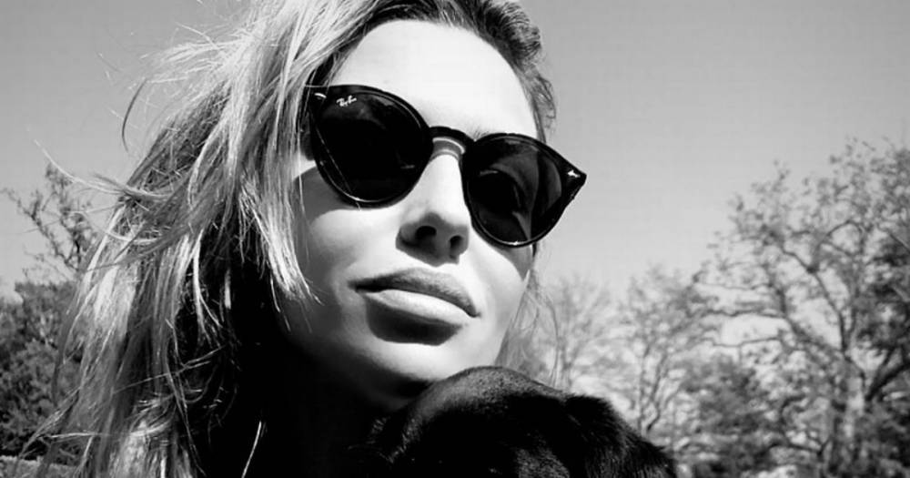 Abbey Clancy thanks This Morning's TV vet for saving adorable puppy after emergency surgery - www.ok.co.uk