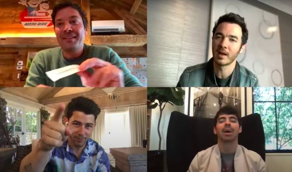Jonas Brothers Share Quarantine Confessions With Jimmy Fallon - etcanada.com