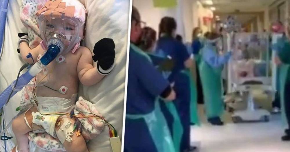 Erin the 'miracle baby' born with a heart condition has beaten coronavirus - medics were moved to tears as she was clapped through the hospital corridors - www.manchestereveningnews.co.uk