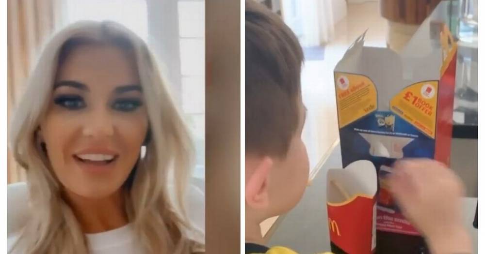 McDonald's came to the rescue after Christine McGuinness said her children were missing Happy Meals - www.manchestereveningnews.co.uk