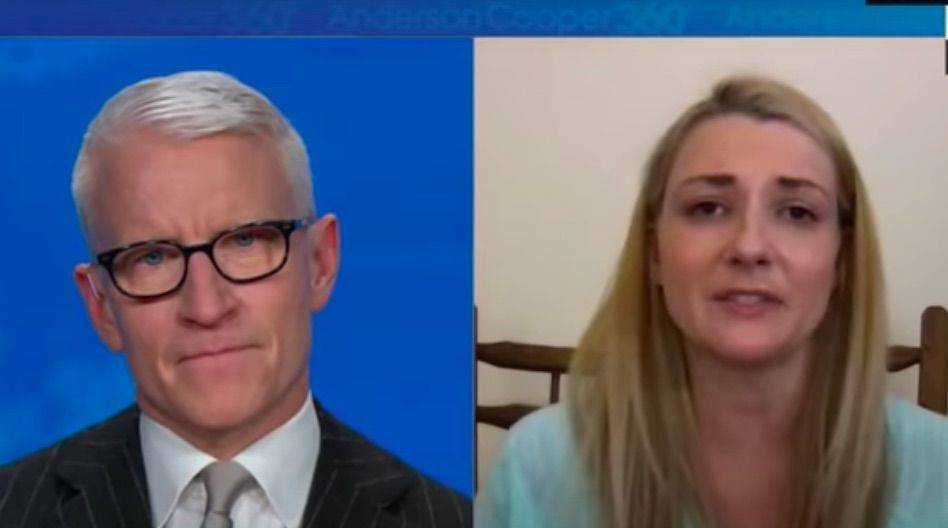 Anderson Cooper Moved To Tears Interviewing Woman Who Lost Her 32-Year-Old Husband To Coronavirus - etcanada.com - county Anderson - county Cooper