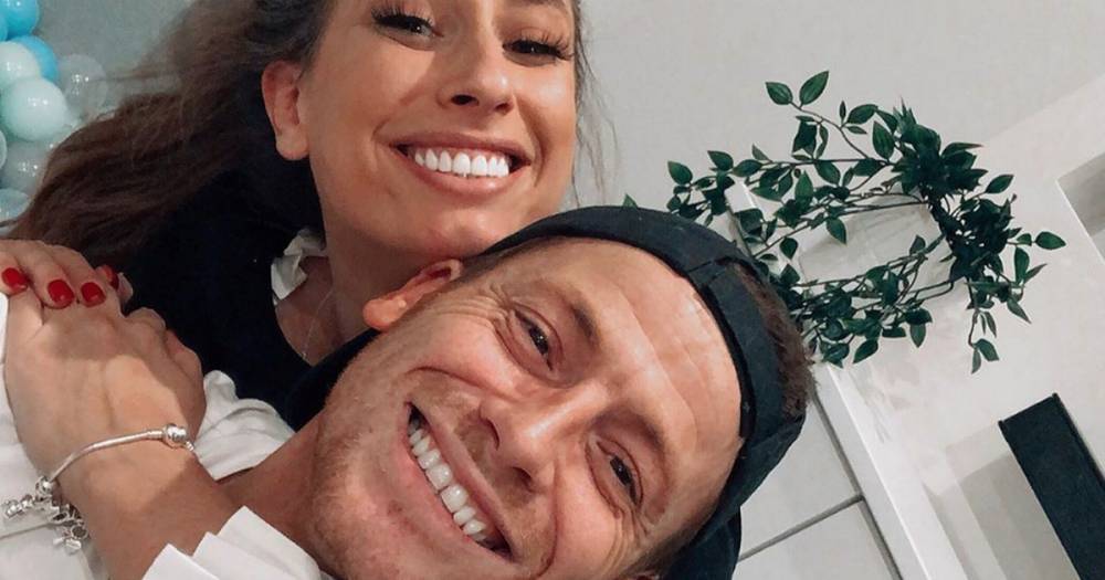 Stacey Solomon jokes Joe Swash is 'trying to get her pregnant again' as he shows off cleaning skills - www.ok.co.uk