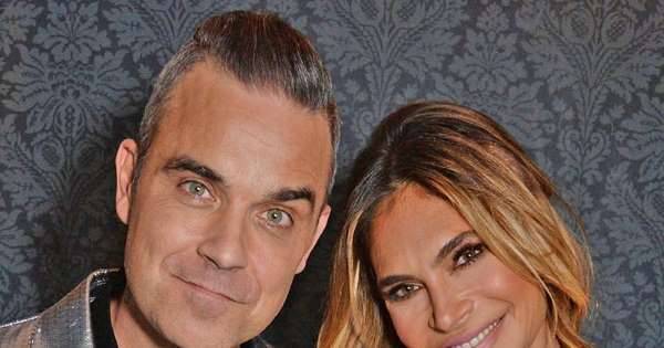 Robbie Williams and wife Ayda Field pose in each other's clothes for special night in - www.msn.com