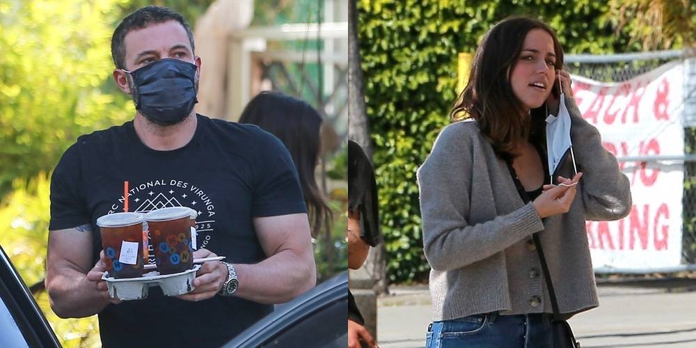 Ben Affleck & Girlfriend Ana de Armas Grab Coffee After a CVS Run Together - www.justjared.com - Los Angeles